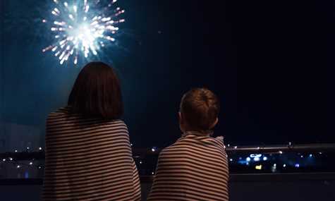 family fireworks